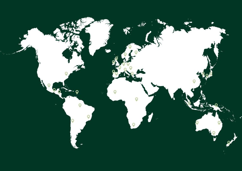 Map of Exchange Partners